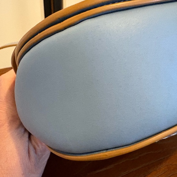 Coach 1941 Saddle Bag 23 in cornflower blue - Picture 4 of 14